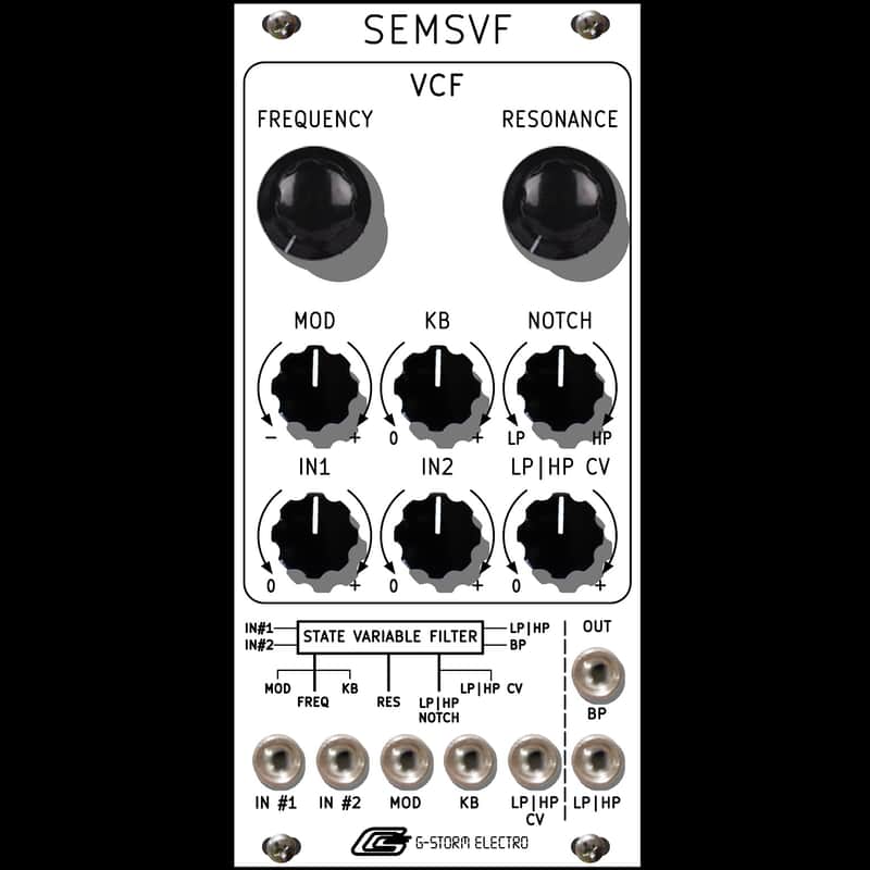 G-Storm Electro SEMSVF Tribute Adaptation Oberheim SEM Filter image 1
