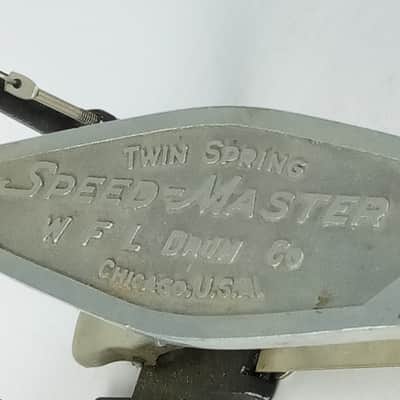 *WFL Ludwig"Speed Master"Twin Spring Bass Drum Pedal Vintage 50s Solid Footboard imagen 3