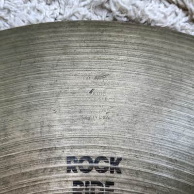 ZILDJIAN A AVEDIS ROCK RIDE 20" image 5