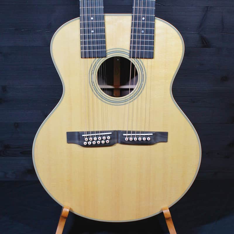 Martin Grand J-28E DN Rosewood Double Neck 12/6 String Acoustic-Electric Guitar image 1