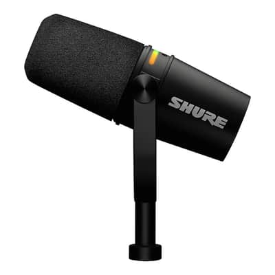 Shure MV7+ Podcast Microphone USB-C & XLR Dynamic Black image 3
