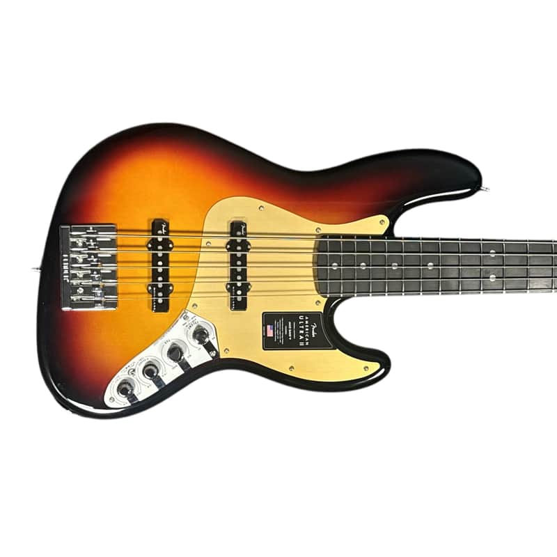 Fender American Ultra II Jazz Bass (5), Ultraburst / Ebony image 1