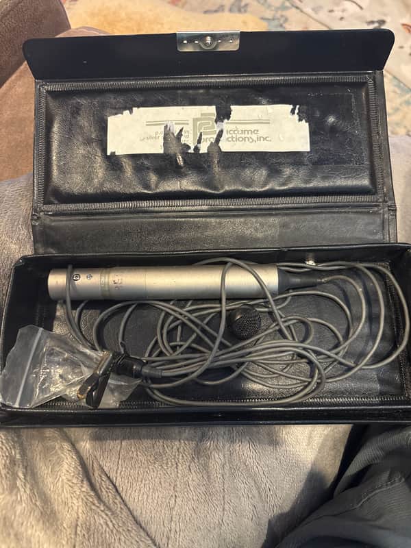 Sony ECM-55B Omnidirectional Lavalier Microphone 2010s - Black image 1
