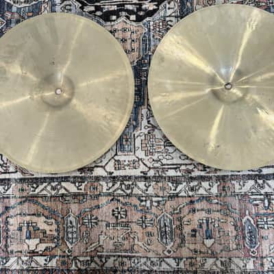 Ludwig-Paiste 15" Vintage Hi-Hat Cymbals (Pair) - 690g/860g image 6