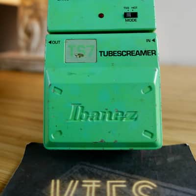 Ibanez TS7 Tube Screamer Green Limited Edition 25th Anniversary image 1