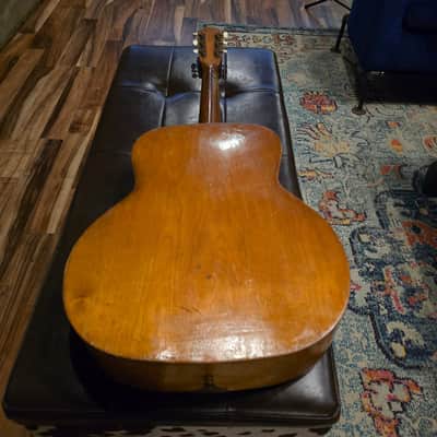 1930s Kay Del Oro "Fauxbro" Resonator Acoustic Guitar w/ Case image 14