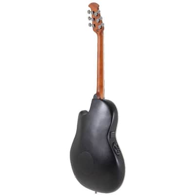 Ovation Celebrity Elite Super Shallow Body Ce48 RR Ruby Red Electric Acoustic image 3