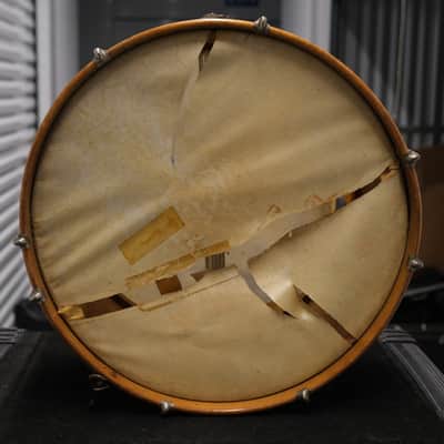 Early 1900's Marching Snare - Field Drum / Floor Tom / Parade Drum - 16x12 image 5