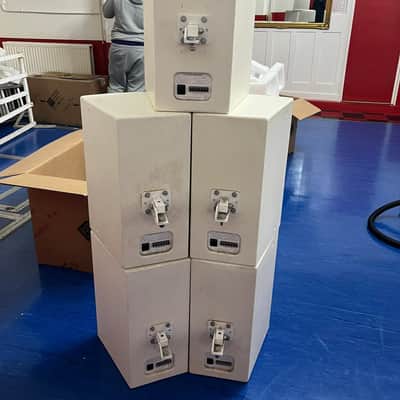 Turbosound 15" TCS-121C PA Speakers - White image 5