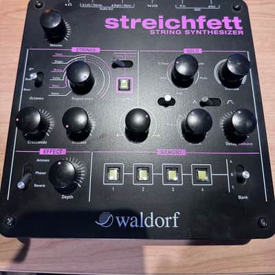 Waldorf Streichfett String Synthesizer 2019 - Present - Black