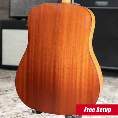 Taylor 110e Dreadnought Acoustic/Electric Guitar with Gig Bag - Used image 2