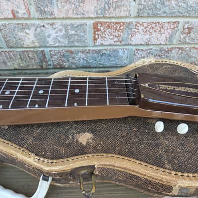 Vintage 1950's Rickenbacker Electro SD-6 Metal Body Lap Steel Electric Guitar w/ Softshell Case! image 8