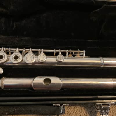 Yamaha Open Hole Flute All New Pads, Clean, C foot model image 3