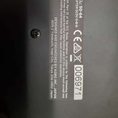 Korg SQ64 Polyphonic Sequencer 2020 - Present Black image 3
