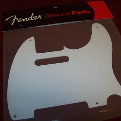 Fender Vintage Tele 5-Hole Pickguard, - WHITE, 005-1514-049