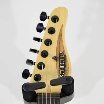 Schecter USA Custom Shop Sunset Custom-II Electric Guitar w/ Case - Natural Gloss image 7