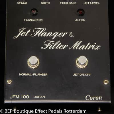 Coron JFM-100 Jet Flanger & Filter Matrix 1981 Japan with SAD1024 Reticon BBD image 4