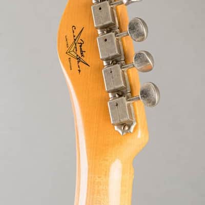 Fender Double Esquire Relic 2022, Custom Shop Limited Roasted Pine, Sunburst, Telecaster Prototype image 9