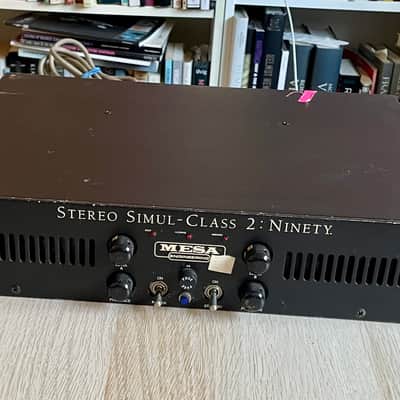 Mesa Boogie Stereo Simul-Class 2:Ninety 2-Channel 90-Watt Power Amplifier 1992 - 2013 - Black image 1