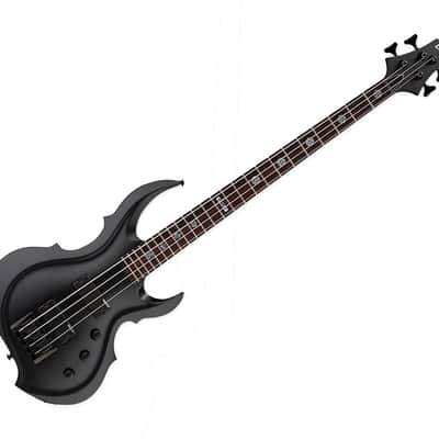 ESP LTD TA-204 Tom Araya Signature Bass - Black Satin image 1