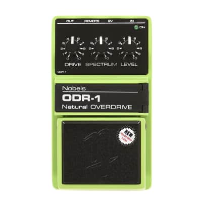 Nobels ODR-1 (bc) Natural Overdrive Effects Pedal with Bass Cut Switch image 1