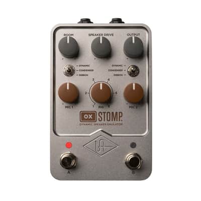 Universal Audio OX Stomp Dynamic Speaker Emulator | Reverb