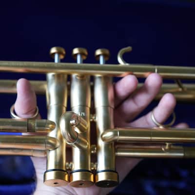 Monette LT Bb Trumpet - Gold Plated - 2002 image 7
