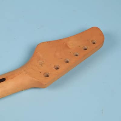 Unbranded Electric Guitar Neck - Maple Fits a Stratocaster Neck Pocket image 2