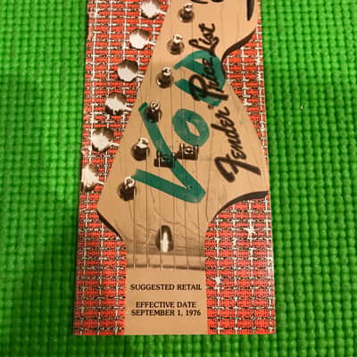 1976 Fender Price List image 1