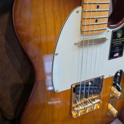 Fender 75th Anniversary Commemorative Telecaster 2021 2-Color Bourbon Burst image 20