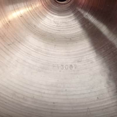 Vintage Paiste 505 13" Medium Hi-Hat Cymbals (1980, Black Label, Made in Germany) image 3