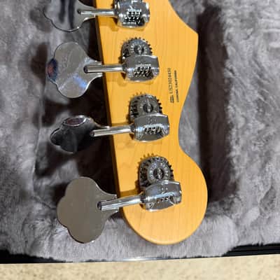Fender American Ultra Jazz Bass with Maple Fretboard 2019 - Present - Cobra Blue image 7