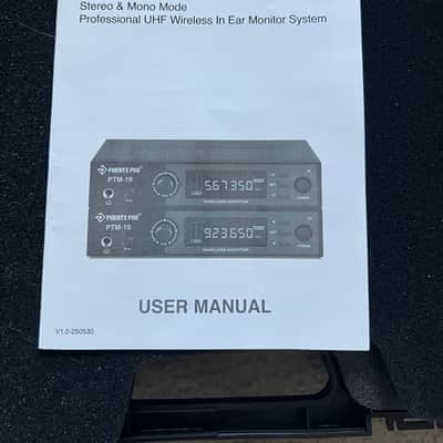 Phenyx Pro PTM-10 Wireless In-Ear Monitor System image 4