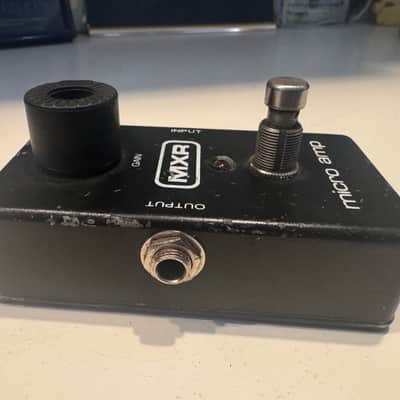 MXR MICRO AMP BLOCK LOGO 1983 - BLACK image 3