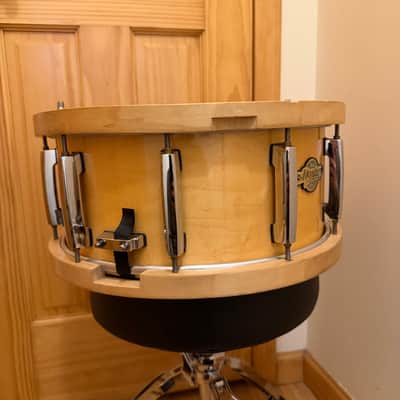 Pearl MCX1465S/C102 Masters MCX 14x6.5" Maple Snare Drum 2007 - 2015 - Natural Maple image 7