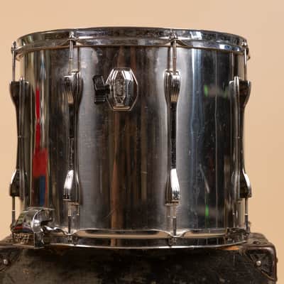 1970s Ludwig 12x15 Challenger II Metal Parade Snare Drum image 6