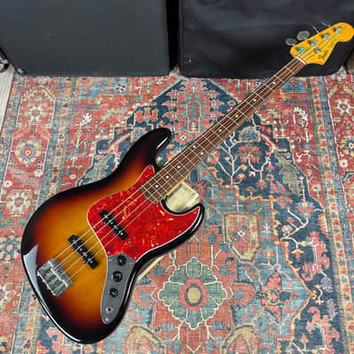 1962 Fender Jazz Bass Reissue Model JB62-80 Alder USA Pickups - 1993 image 11