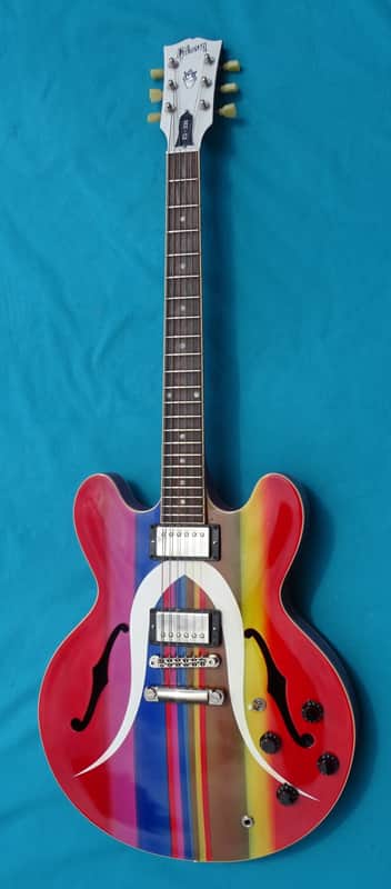 Gibson ES-335 2014 Custom Order "The Mustache" Memphis One Off ! image 1