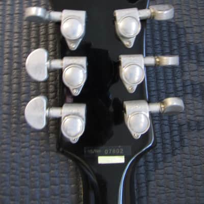 Agile Al-3000 - Very Rare Open Book Headstock - 2000's - Black- P/up upgrade - HSC image 12