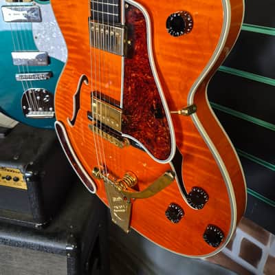 Gibson Chet Atkins Country Gentleman Sunrise Orange 2000 Thinline Semi-Hollow image 5