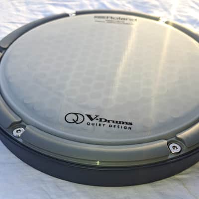 ROLAND PDQ8 8 INCH QUIET DESIGN ELECTRONIC V DRUM Snare Tom Accessory PAD EXCELLENT! 1 of 3 image 7