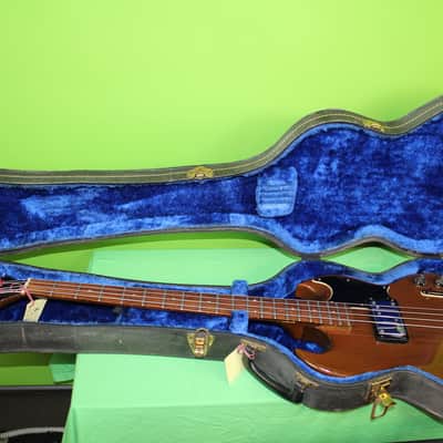 Gibson EB-4L Long Scale 1973 Natural A Real Player Varitone image 21
