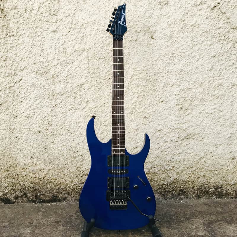 Ibanez RG470 Jewel Blue Vintage '90s Electric Guitar | Reverb
