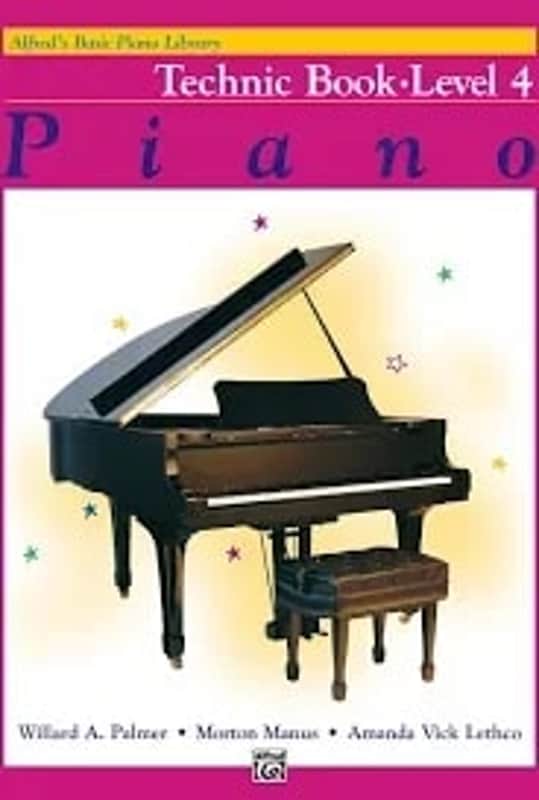Alfred's Basic Piano Level 4 Technic image 1