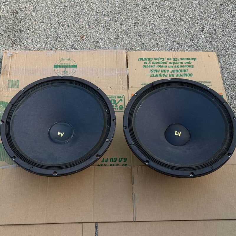 air Electro-Voice EVM-18B 18” Bass Speakers Woofers EV USA image 1