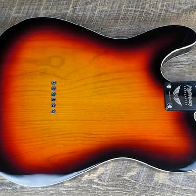 MyDream Partcaster Custom Built - Thinline Sunburst Lollar FB Freeway image 8