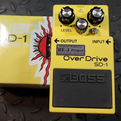 ギター BOSS SD-1 ANALOG.MAN SilverMod Push-Pull Analog Man Boss SD