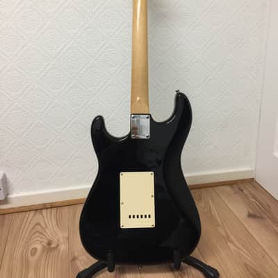 Squier 50th Anniversary Stratocaster 1996 Black image 3