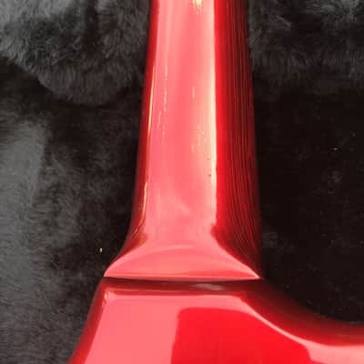 Hamer Chaparral Custom 1988 Candy Apple Red Great Neck All Original image 10