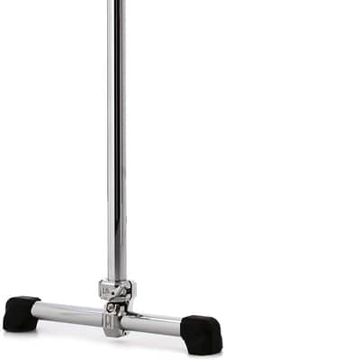 Pearl Icon Curved Rack Expansion Bar with Leg - Chrome (DR511CE) image 1